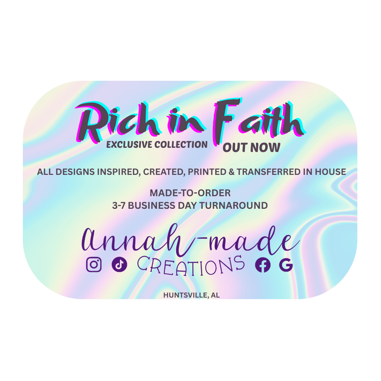 Rich in Faith Collection